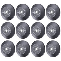 12Pcs Pipe Cover Decoration, Fit 15-40Mm(0.6&quot;-1.6&quot;) Pipe Pp Plastic Flan... - £11.21 GBP