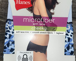 Hanes ~ 2-Pair Womens Cheeky Underwear Panties Polyester Blend Stretch ~... - $13.21