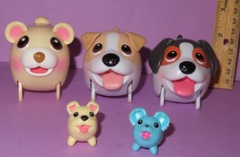 Chubby Puppies Friends Puppy Jack Russell Terrier Bear Beagle Baby Dogs Lot - $35.00