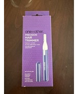 One + Plus Precision Hair Trimmer Face Bikini Lines Eyebrows Cordless AA... - $14.01