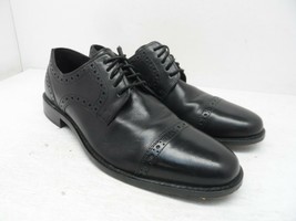 Nunn Bush Men&#39;s Norcross Oxford Dress Shoes Black Leather Size 9M - £22.69 GBP