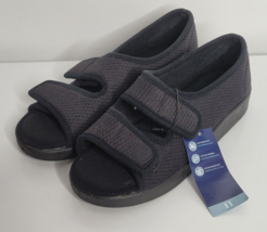 Silverts Adaptive Shoes W 11 M 9 Easy closure Open Toed Sandals Diabetic... - £23.58 GBP