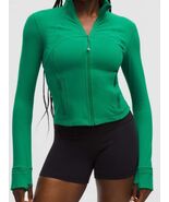 FAST SHIP LULULEMON Define Jacket Cropped  Nulu Raceway Green 6 NWT USPS SHIP - $198.00