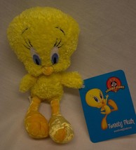 Six Flags Wb Looney Tunes Soft Tweety Bird 8&quot; Plush Stuffed Animal Toy New / Tag - £12.76 GBP