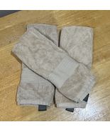 Lauren Ralph Lauren Tan Brown Wescott 3 Hand Towels Bathroom - €33,99 EUR