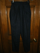 Casual Corner Wool Blend Tweed Pleated Front Dress Pants - Size 8 - £12.20 GBP