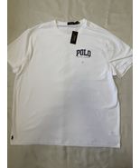 NWT Polo Ralph Lauren Men's Big &amp; Tall 3XB White Logo T-Shirt | Minor Flaw - $34.64