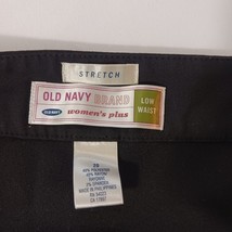 Old Navy Brand RN#54023 Women's Low Waist Stretch Back Zip Skirt Sz 20 Waist 42" image 3
