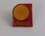 Brazil COB Olympic Rings Olympic Games &amp; Coca-Cola Lapel Hat Pin - $7.28