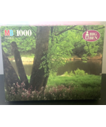 MB 1000 Piece Puzzle Big Ben &quot;Cook Forest State Park&quot; 1996 New/Sealed - $25.26 CAD