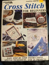 Leisure Arts Leaflet #2072, Cross Stitch For Beginners - £4.69 GBP