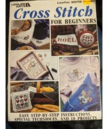 Leisure Arts Leaflet #2072, Cross Stitch For Beginners - $112.05 MXN