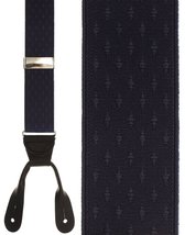 &quot;Navy Petite Diamonds&quot; Suspenders - £39.87 GBP