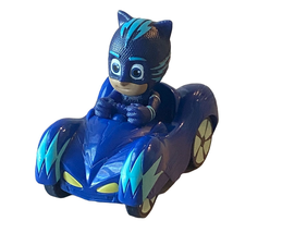 PJ Masks Catboy Racer Toy Just Play Mini Wheelie Vehicle CatCar Action Figure - £6.28 GBP