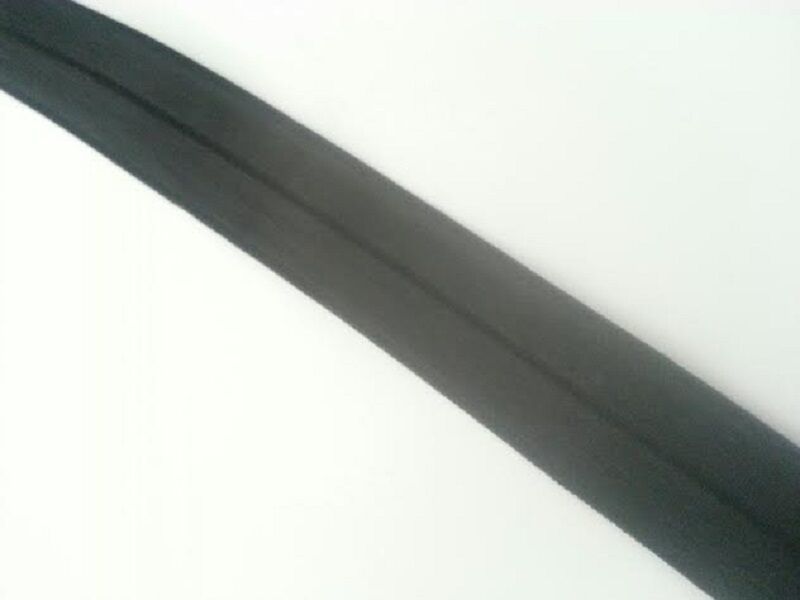 WHOLESALE 100 /10 yards black   fold over foe 3/4&quot; Great for hair tie - $5.89+