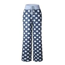 Size: Large,Color: Night Blue Polka - Goodnight Moon Pajamas Soft And Cute - £33.40 GBP