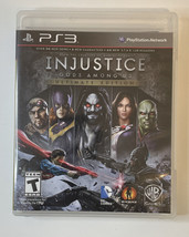 Injustice: Gods Among Us Ultimate Edition PS 3 (Sony PlayStation 3, 2013)-Tested - £7.95 GBP