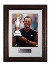 Tiger Woods unsigned 2005 British Open at St. Andrews w/ Trophy 16X20 Photo Leat - $168.95
