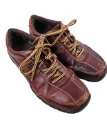 Rockport XCS Shoes Mens Size 10 Brown Leather Oxford Lace Up Casual Comfort - £30.29 GBP