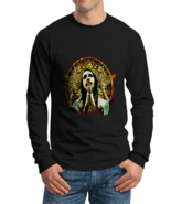 Marilyn Manson High-Quality Black Cotton Sweatshirt for Men - £24.26 GBP