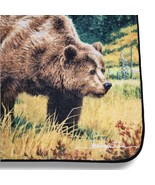 Vintage Biederlack Blanket James Hautman Acrylic Throw 1980s Grizzley Be... - $64.35