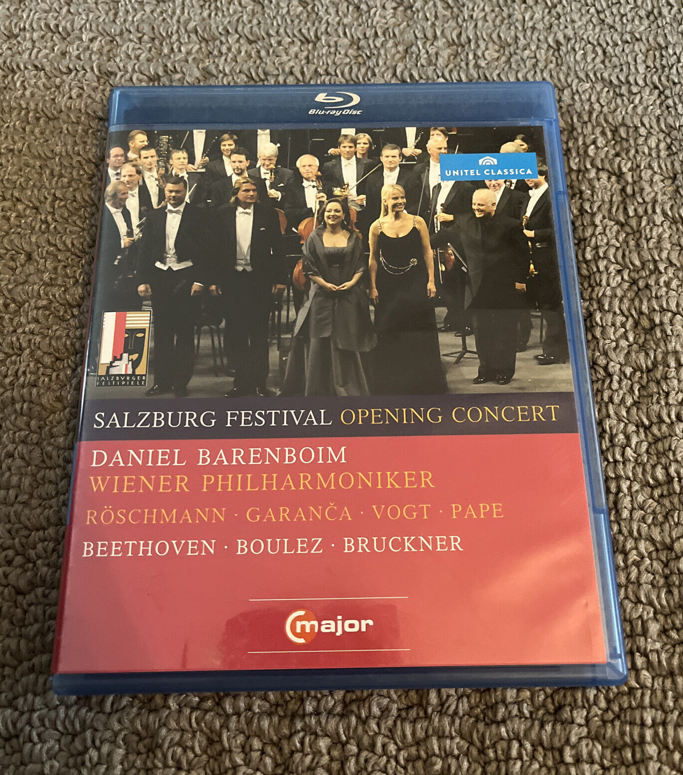 Salzburg Festival: Opening Concert (Barenboim, 2010) Used Good Condition - $11.56