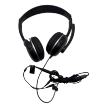 Insignia Wired Headset Noise Cancelling Mic Headphones On Ear Not Workin... - $12.56