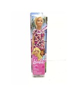 Barbie Doll with Blonde Hair and Pink Dress with Hearts Toys - $11.32