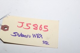 2002-07 SUBARU IMPREZA WRX SEDAN REAR PASSENGER RIGHT DOOR LOCK ACTUATOR J5865 image 8