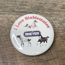 BREYER Horse Button Pin Pinback Limited Edition " America’s Premier Model Horse” - £11.66 GBP