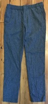 Banana Republic Gray Wool Slim Tapered Fit Slacks Pants Medium 34x 33 Ta... - $29.69