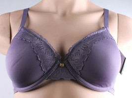 Natori Versteckte Glamour Deep Purple Orchidee Bügel-bh 736044 - $653.49 MXN