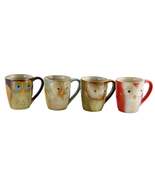 Gibson Owl City 17 Ounce 4 Piece Owl Shape Mug Set - $44.99