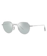 Oliver Peoples OV1298T TK-4 5254 Sunglasses Brushed Silver Sea Mist 47 - $289.99