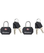 Master Lock 4681TBLK TSA Approved Luggage Lock with Key, 2 Pack, Assorte... - $26.72