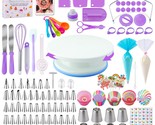 Cake Decorating Supplies Kit Tools 356Pcs, Baking Accessories With Cake ... - $42.99