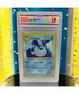 Pokémon 1999 1st Edition Shadowless Dewgong 25/102 Base CC&amp;G Graded 1 Poor - $819.29 MXN