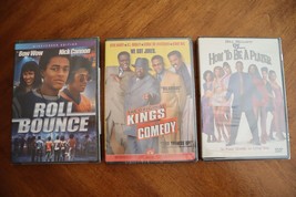 New DVD Lot 3 Comedy New Roll Bounce Kings of Comedy Def Jams How to be a Player - £9.39 GBP