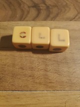 Vintage Never Say Die dice game Replacement Dice Set Only Phillips 1959 CLR - $13.85