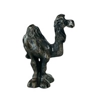 Pewter Figurine Noah&#39;s Ark miniature vtg metal Bible animals Genesis Camel hump - £13.36 GBP