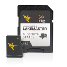 Humminbird LakeMaster Mid-South States Edition Digital GPS Lake Maps, Mi... - £131.31 GBP