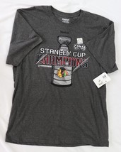 NEW w/ Tags 2015 Chicago Blackhawks Stanley Cup Reebok T-Shirt XL - £23.22 GBP