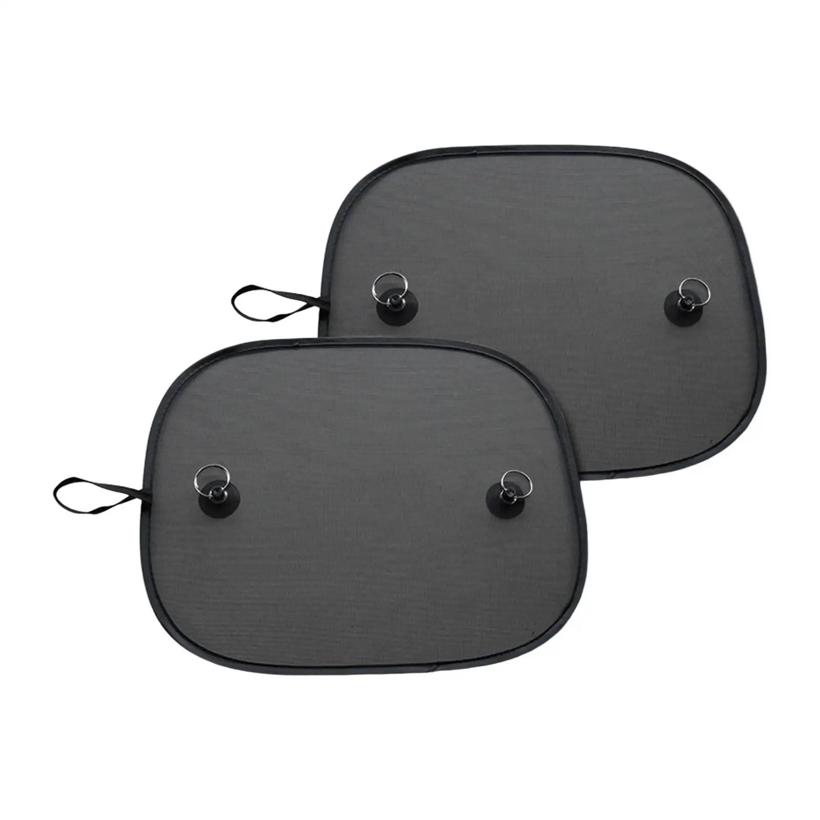 2pcs car side window shade screen with suction cups inside cool and comfortable thumb200