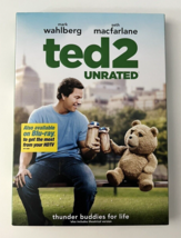 Ted 2 DVD 2015 Unrated Mark Wahlberg &amp; Seth MacFarlane - £5.49 GBP