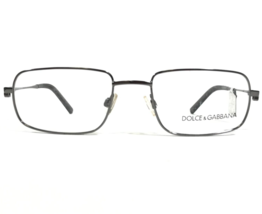 Dolce &amp; Gabbana Eyeglasses Frames DG 458 C72 Gunmetal Gray Square 52-19-135 - £69.27 GBP