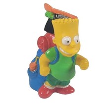 Vintage Bart Simpson Action Figure Going Camping Hike  - £2.95 GBP
