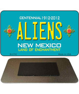 Aliens New Mexico Teal Metal Magnet - €8,68 EUR