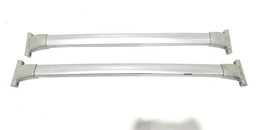 Pair Silver Cross Bars Hardware Luggage Rack OEM 2017 Nissan Pathfinder  - $1,935.66 MXN