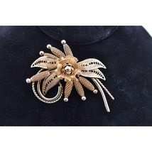 Vintage Signed Hobe Sterling Silver Marcasite 1940's Brooch - $256.16