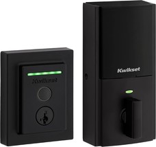 The Kwikset Halo Touch Contemporary Sq\. Wi-Fi Fingerprint Smart Lock With - £235.08 GBP